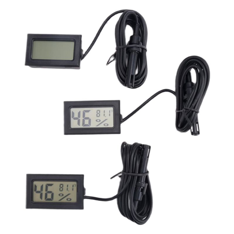 [NEW!A93G】 Digital Thermometer - Digital Hygrometer Probe ulasan dan harga