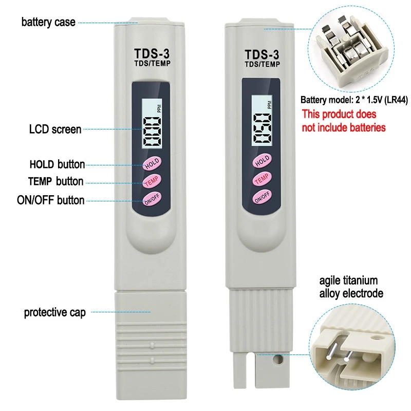 1/3 Pcs Portable LCD Digital T - Aquael Filter Fzn ulasan dan harga
