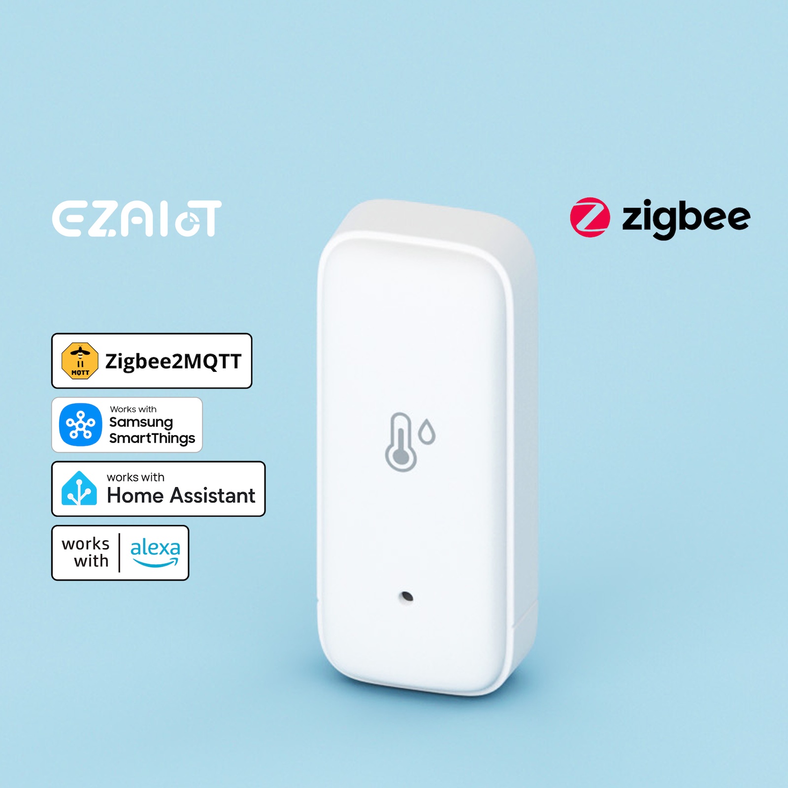Tuya Smart Zigbee 3.0 Temperat - Digital Hygrometer Probe ulasan dan harga