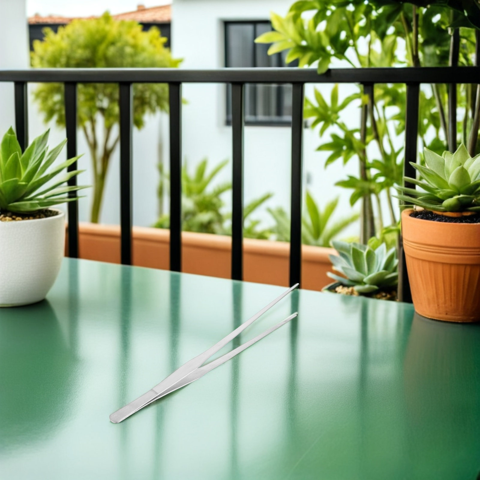 3Pcs Stainless Steel Aquarium  - Feeding Tong Stainless ulasan dan harga