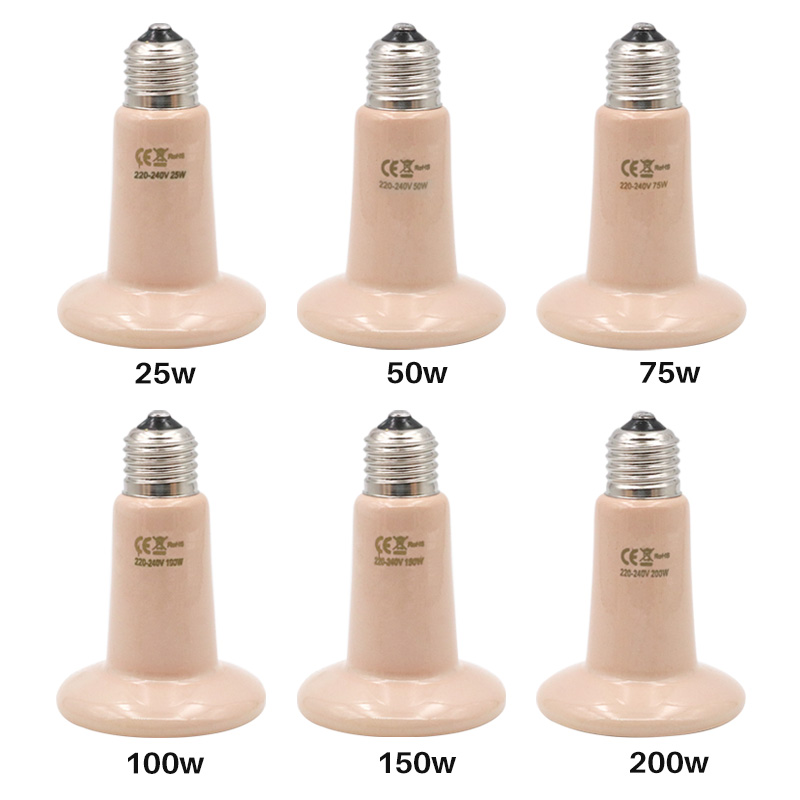 5Pcs Pet Heating Lamp 220V Inf - Ceramic Heat Emitter ulasan dan harga