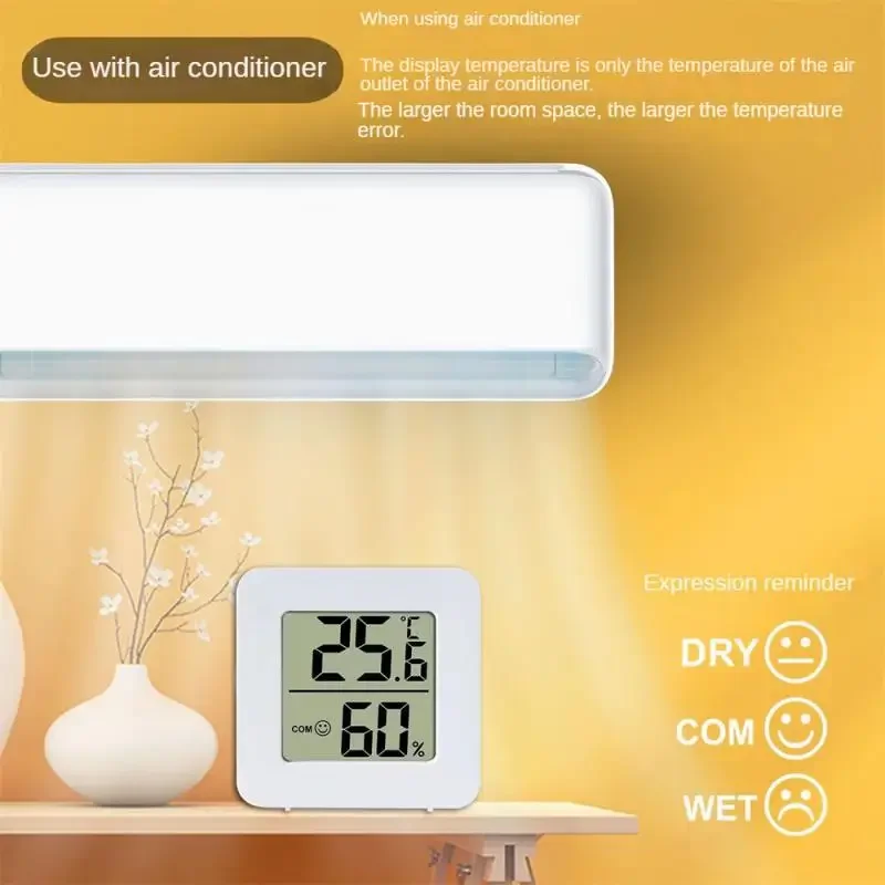 Mini Indoor Thermometer Hygrom - Digital Hygrometer Probe ulasan dan harga