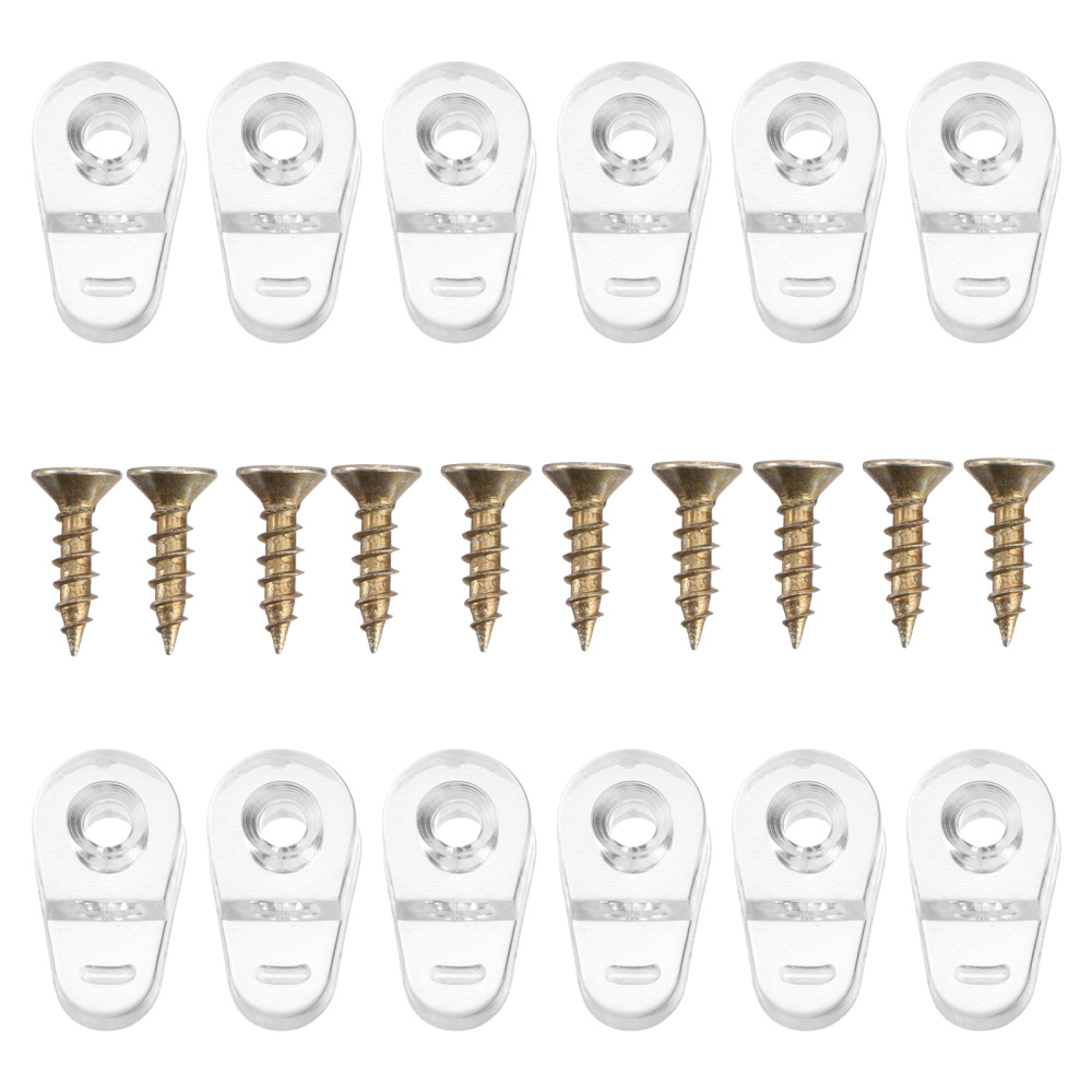 20Pcs Glass Door Clips Fixing  - Glass Door Hinge ulasan dan harga