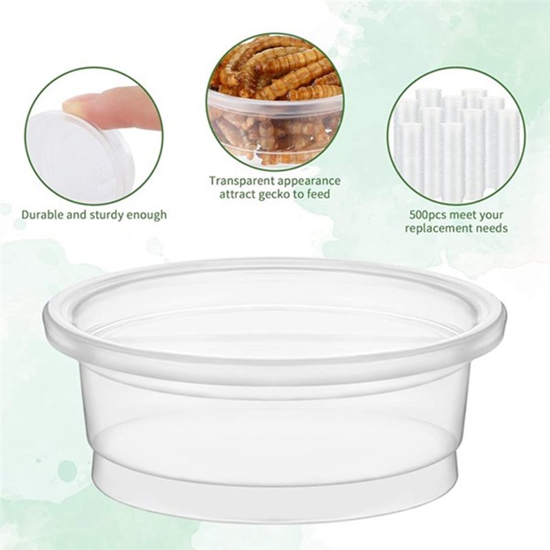 Crested Gecko Food And Water F - Water Dish Reptile ulasan dan harga